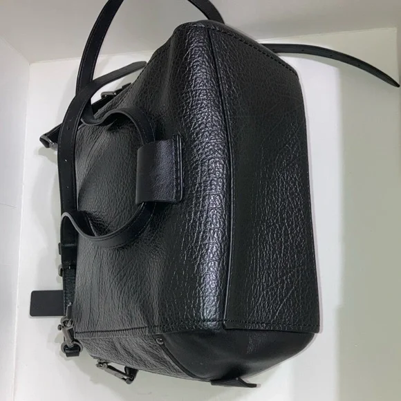 ๐ฃ COACH Faye ๐ฃ Mixed Materials Backpack in Black. - Picture 12 of 16